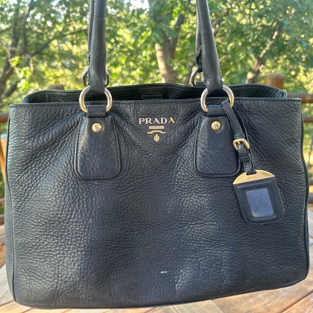 Authentic Prada leather bag